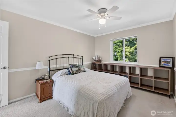 Another upstairs bedroom located next to the bonus room Another upstairs bedroom located next to the bonus room