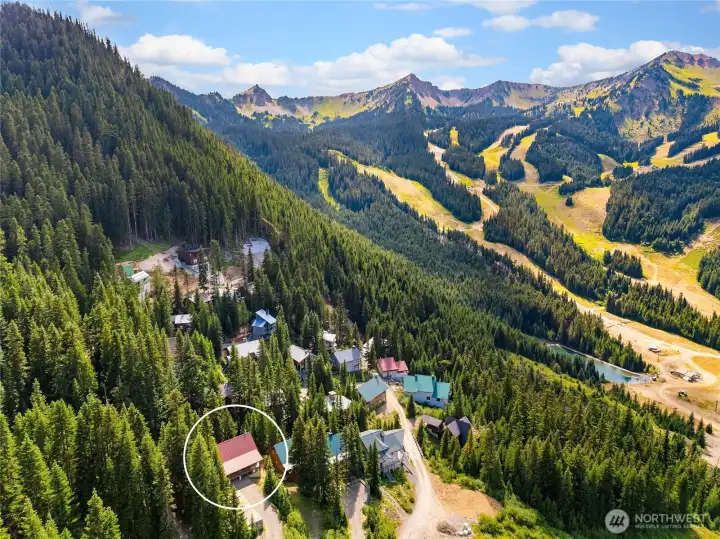 Best location- truly ski in ski out!