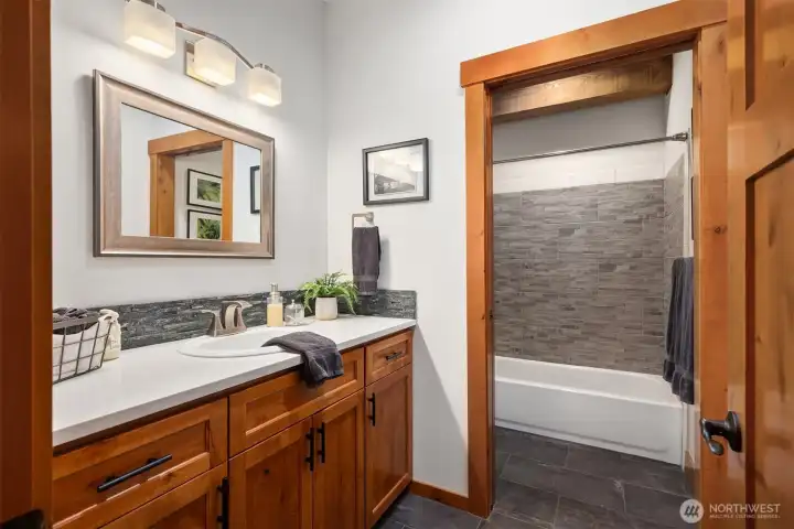 Lower full bath