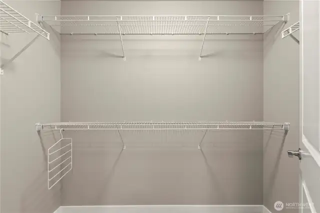 Dual Walk-in Closet