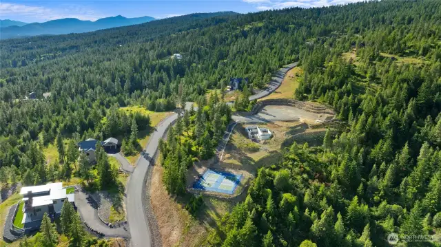 Aerial View of Future Clubhouse