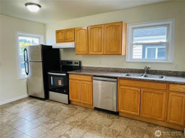 Main floor kitchen