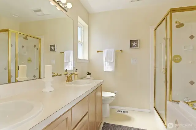 Primary bathroom.