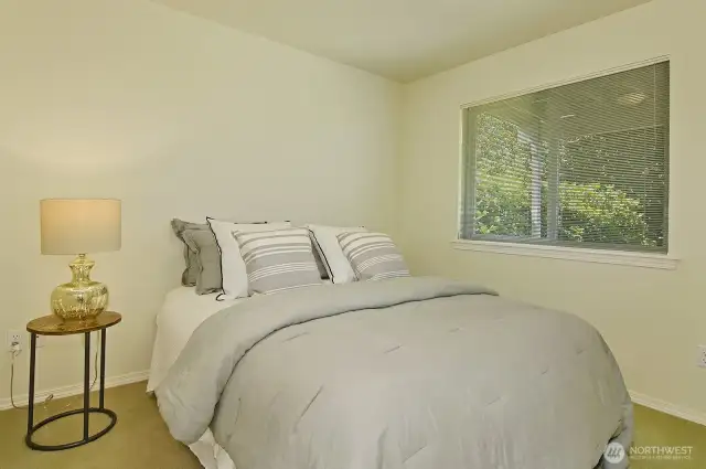 Lower level bedroom.