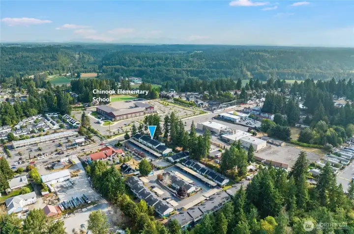 Winchester Heights is right across the street from Chinook Elementary School.
