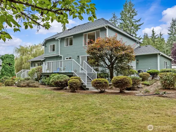 With all of this space, there's so much room for outdoor games.