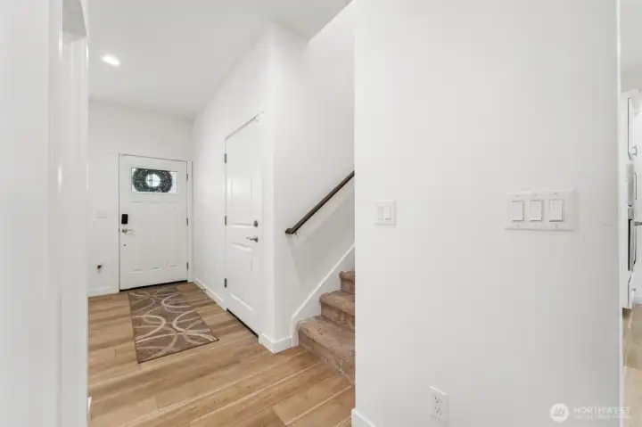 Bottom of the stairs