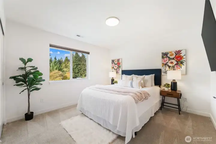 Bedroom 3 with lots of light