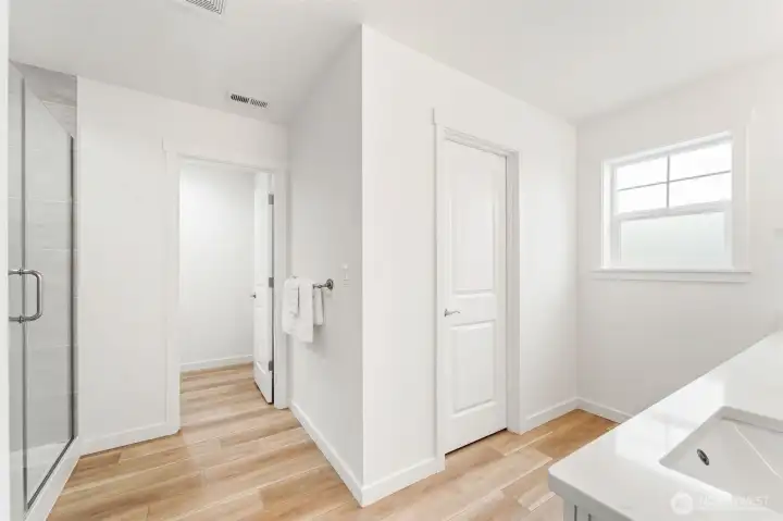 Beautiful primary bathroom