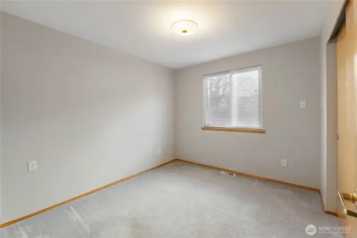 One of two guest bedrooms