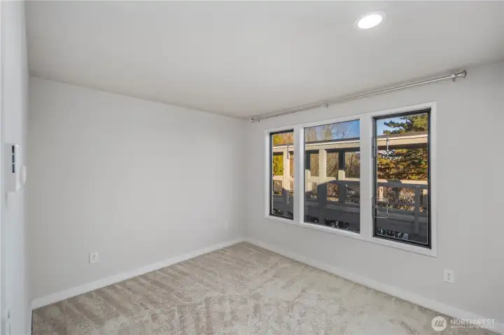 Bedroom 1 with Window bringing in that Morning Sunlight