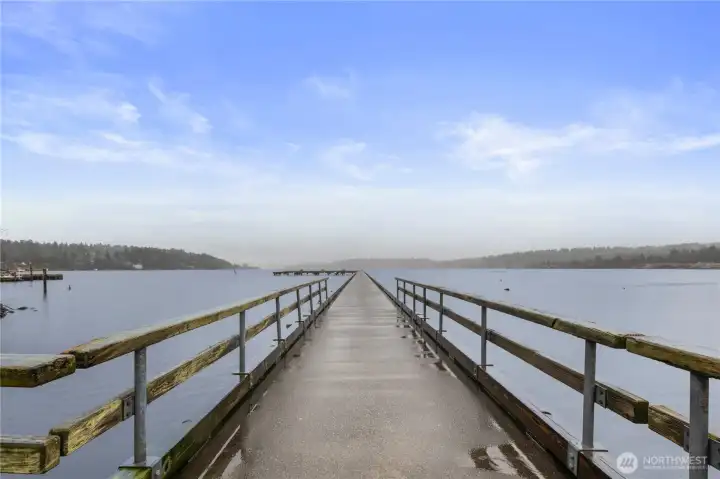 Dock on Lake Washington