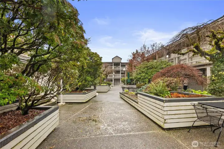 Courtyard w/ Seating