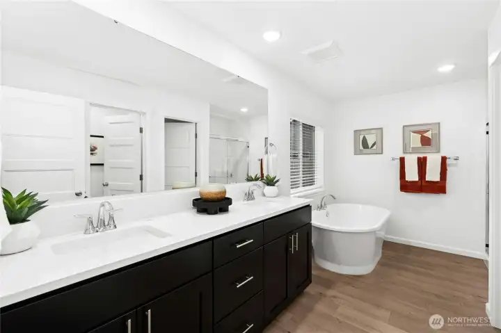 Photos are of a different home, same plan in the community. Colors and features will vary.