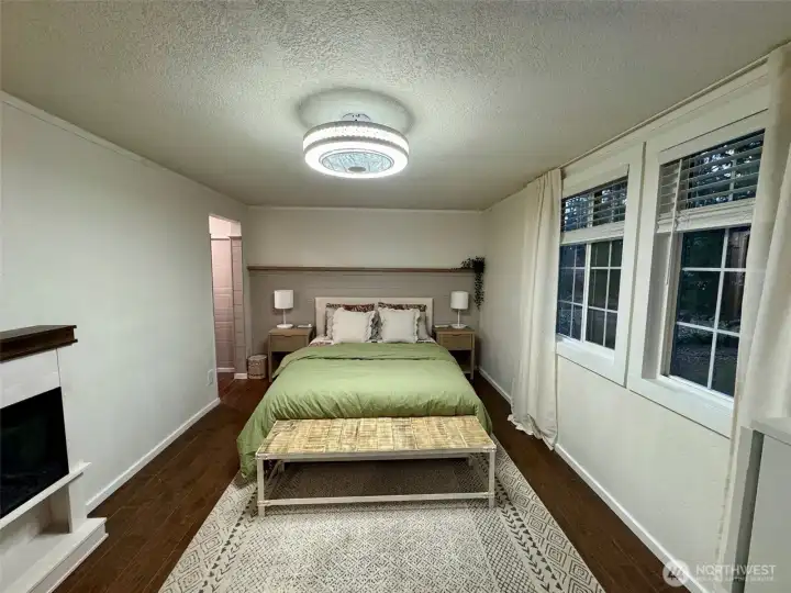 Upstairs Primary Suite