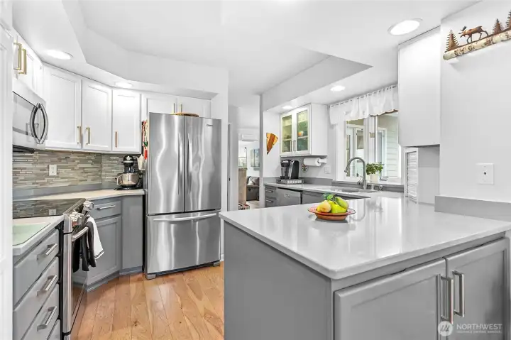 Fully remodeled kitchen