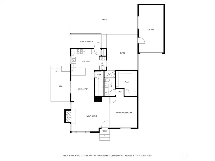The open-concept floor plan with main level primary en-suite is ideal for single-level living.