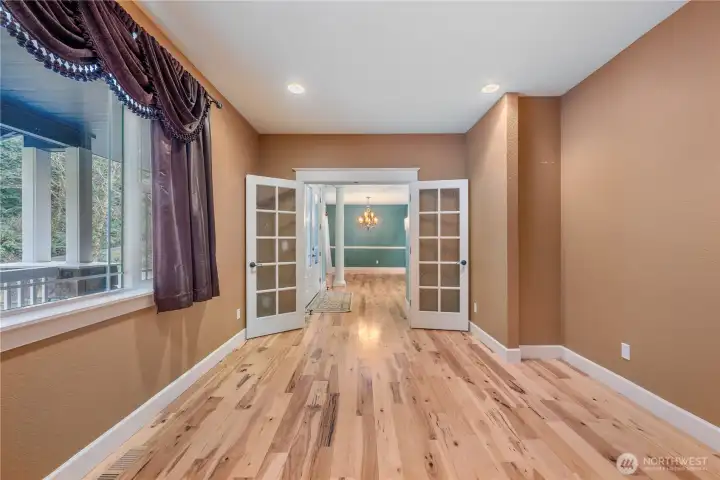 Den/Office W/FR Doors