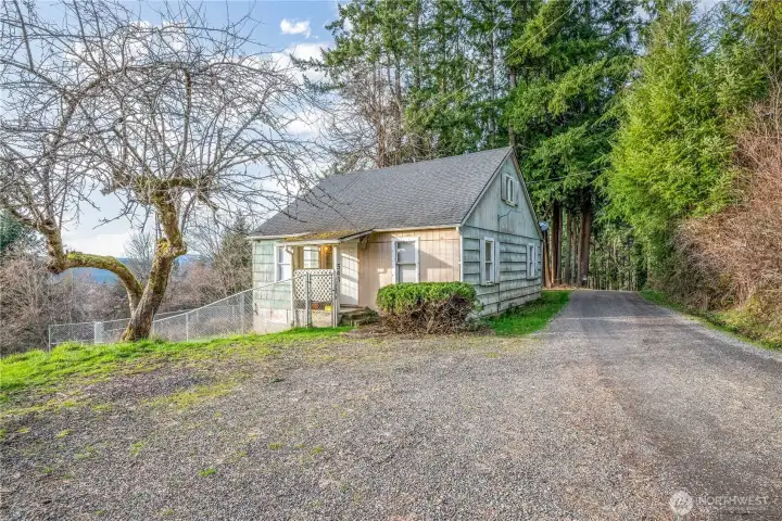 Driveway & Guest House