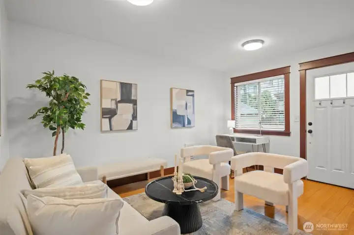 Enough room to choose different layouts for your living room furniture