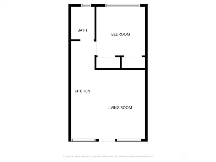 Efficient floorplan. No wasted space.