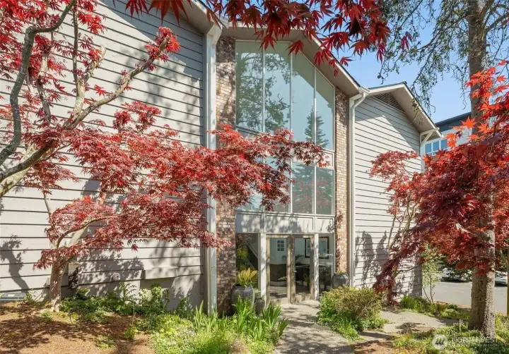 South entrance to building