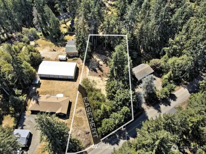 Easement on property