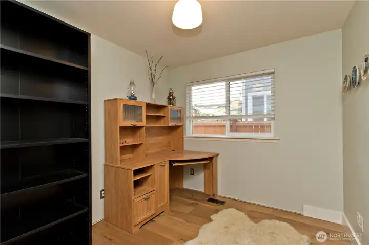 2nd Bedroom is currently used as a home office.