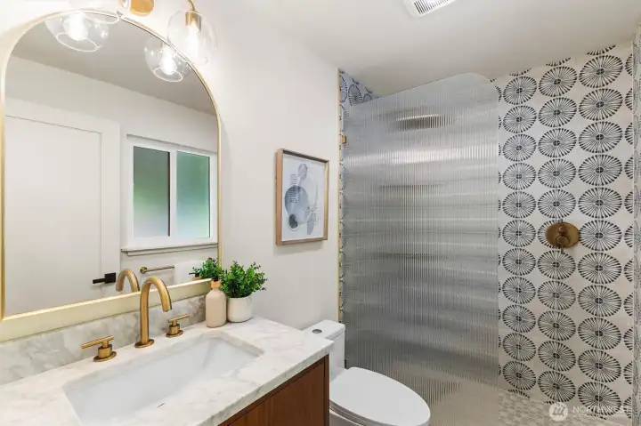 Primary bathroom Primary bathroom