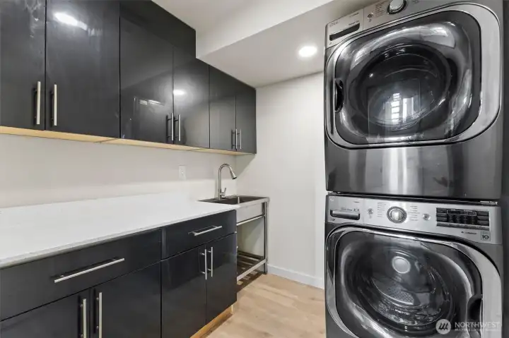 Downstairs laundry/utility room Downstairs laundry/utility room