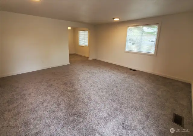 Large Living Room, big windows