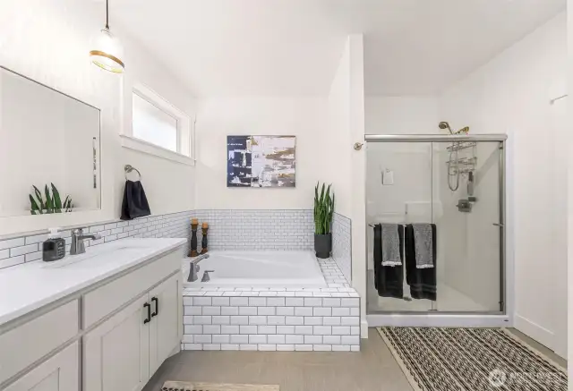 Amazing spa like primary en suite