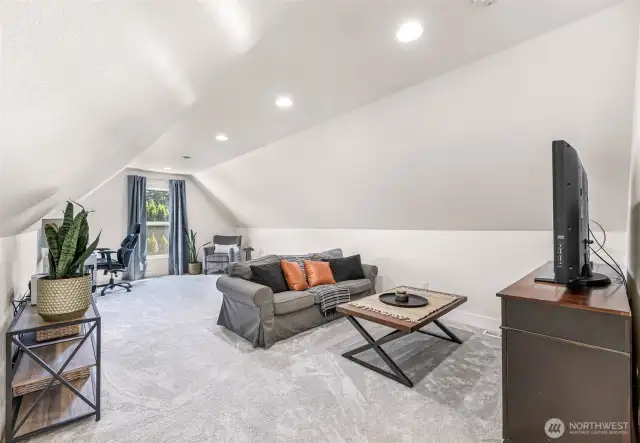 Family room or flex space on the second floor