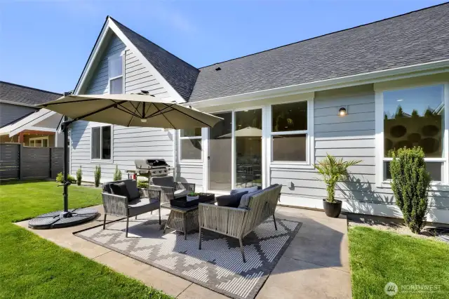 Back patio