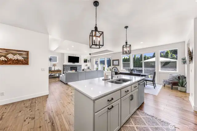 Gorgeous hardwood floors