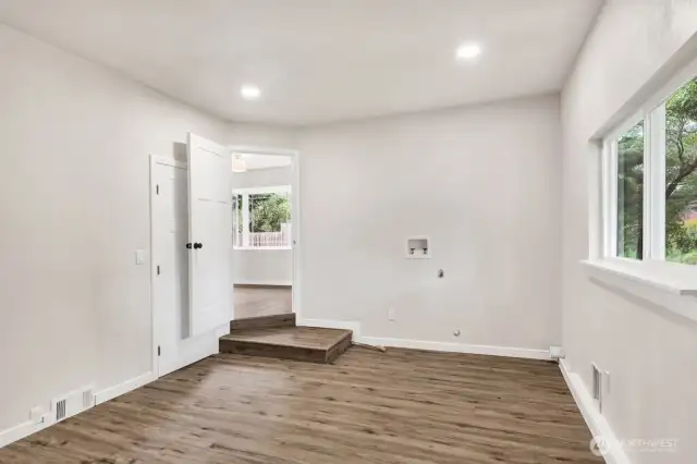 Utility room/laundry room