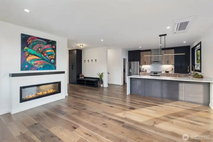 Modern, bright & open floor-plan.