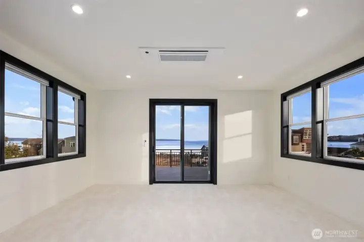 Upstairs huge primary suite...
