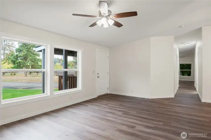 Living Room with Large Windows