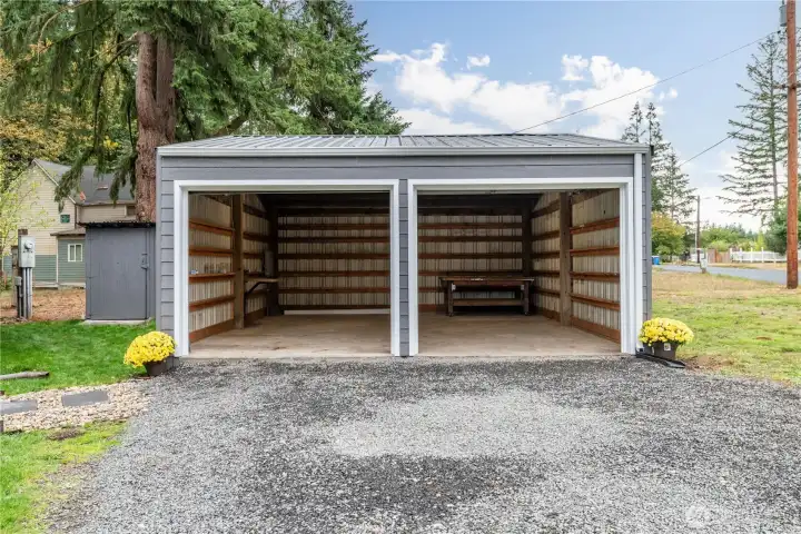 Large Garage