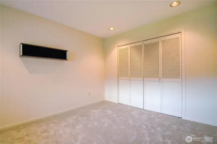 Lower level bedroom 1.