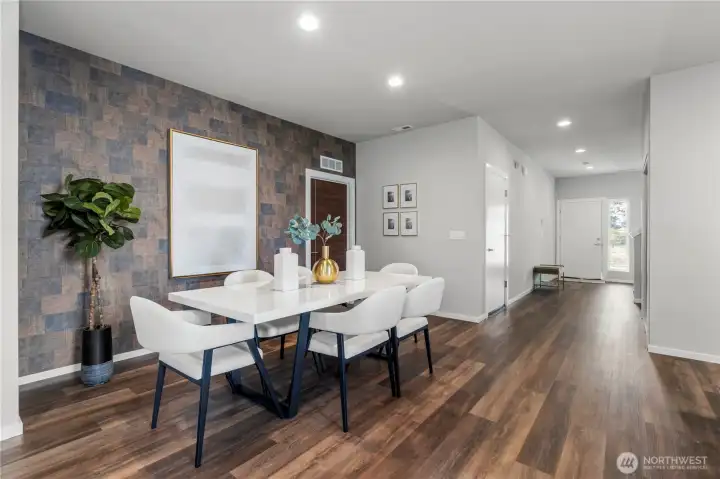 Photos of Model home. Not of actual home.