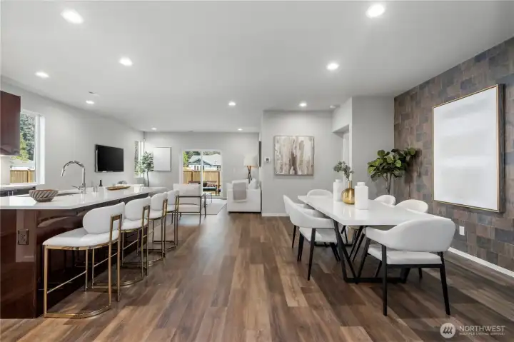 Photos of Model home. Not of actual home.