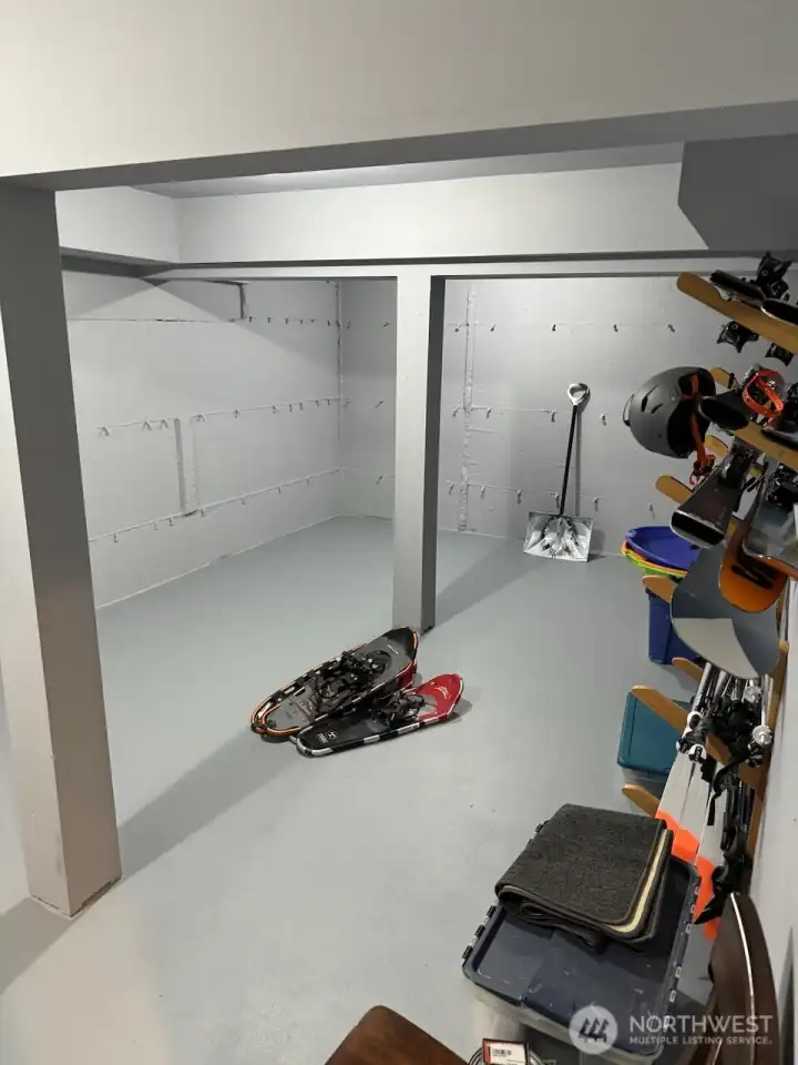 Basement storage