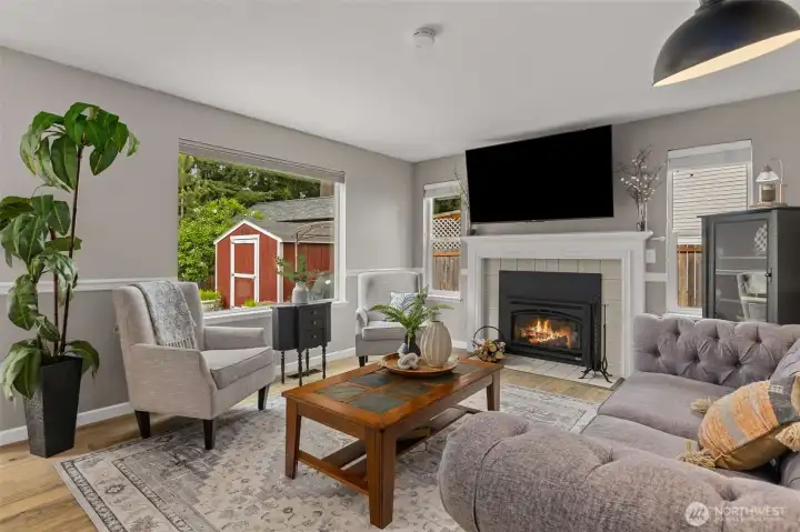Comfortable, welcoming family room