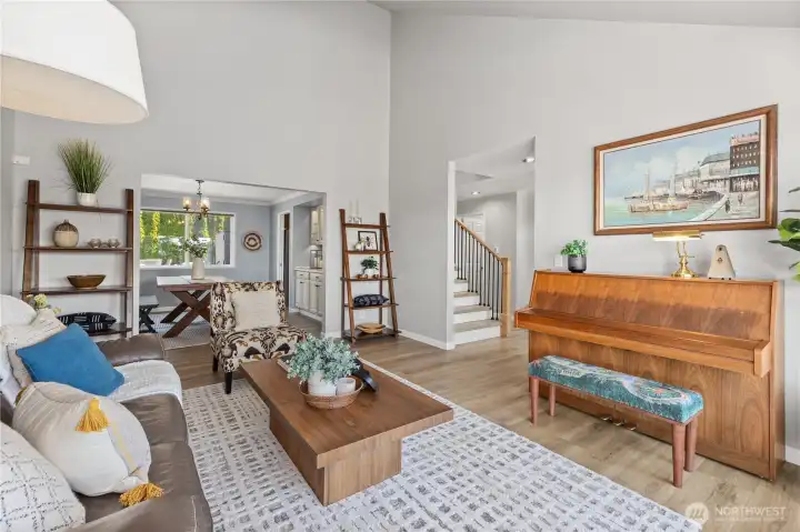 High, Vaulted Ceilings