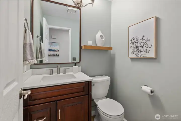 First Floor 1/2 bath