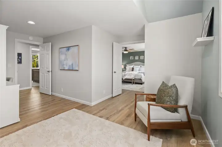 Primary Suite with Adjacent Bonus Room / Office