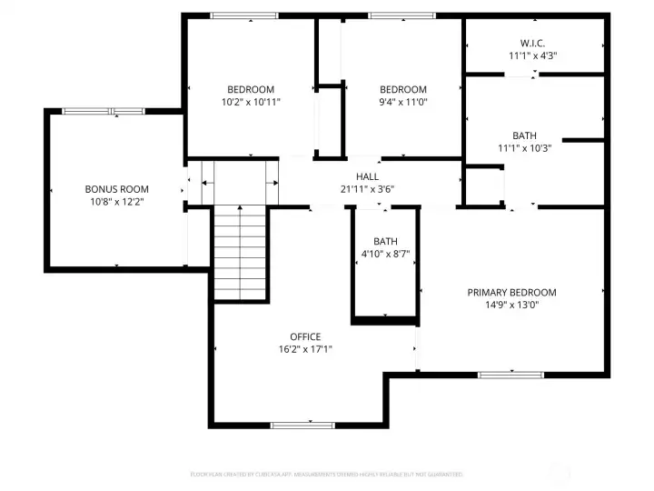 Second Floor Floorplan