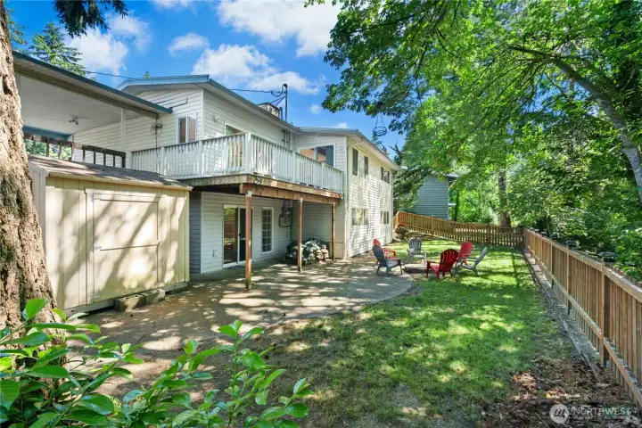 Room to play, garden, or relax. Room to play, garden, or relax.